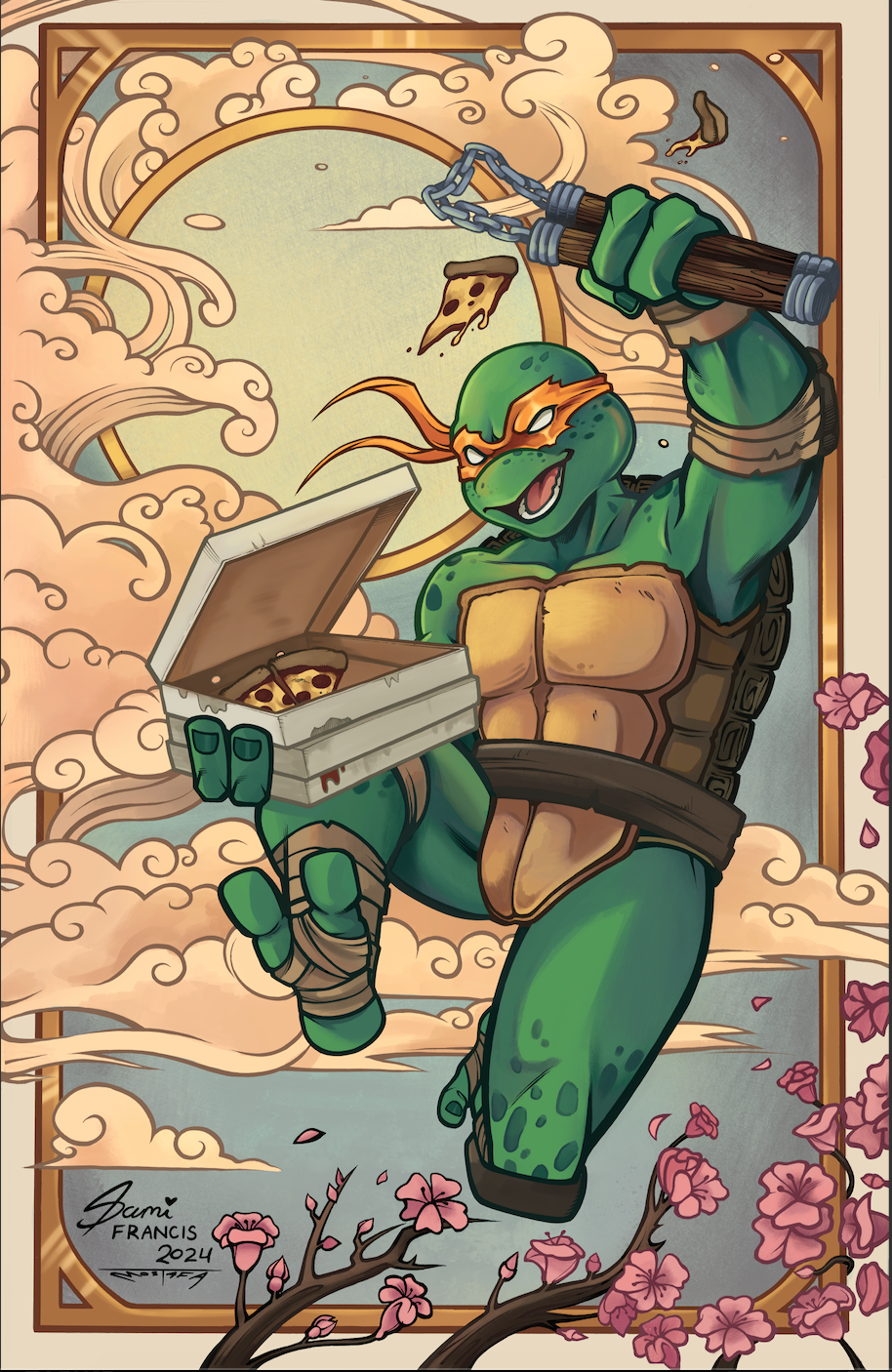 #2 - TMNT - Sami Francis Variant Cover