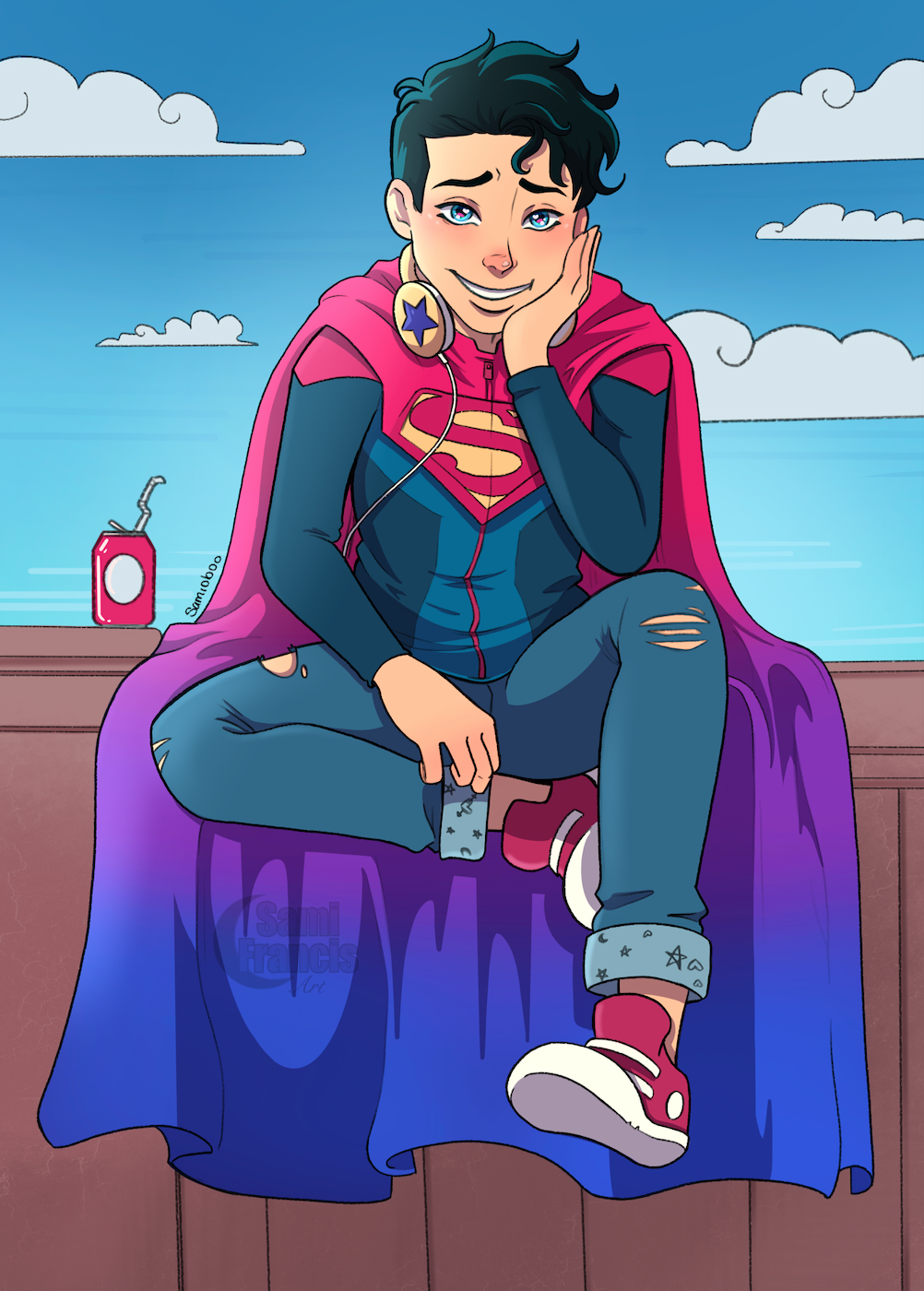 Bi Flag Hero Mini